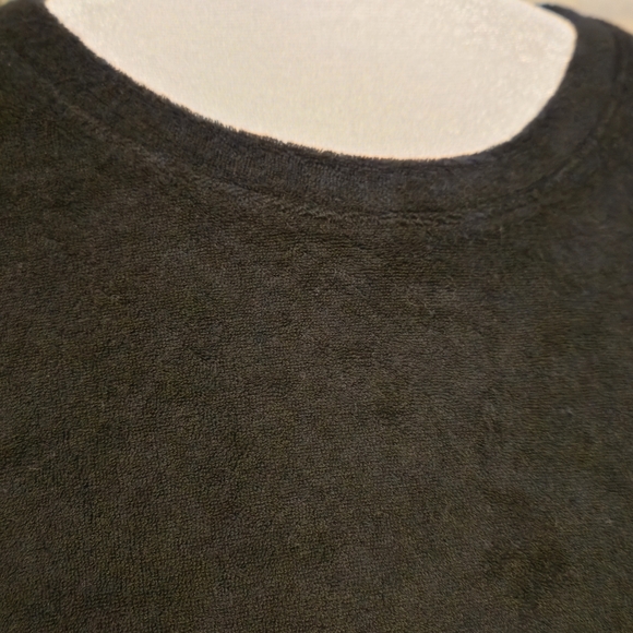 Victoria's Secret Terrycloth Black Mini Dress Swimsuit Cover Up - Picture 5 of 8